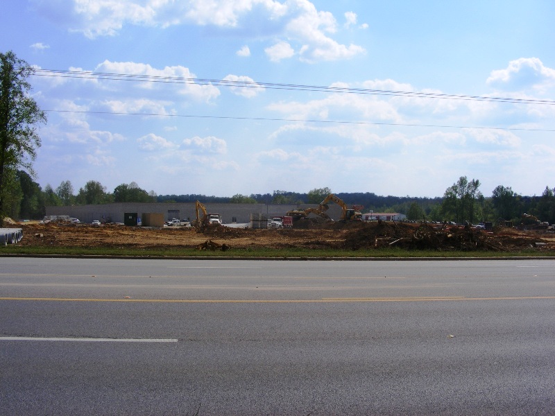 Winfield Wal-Mart construction site. archive photo